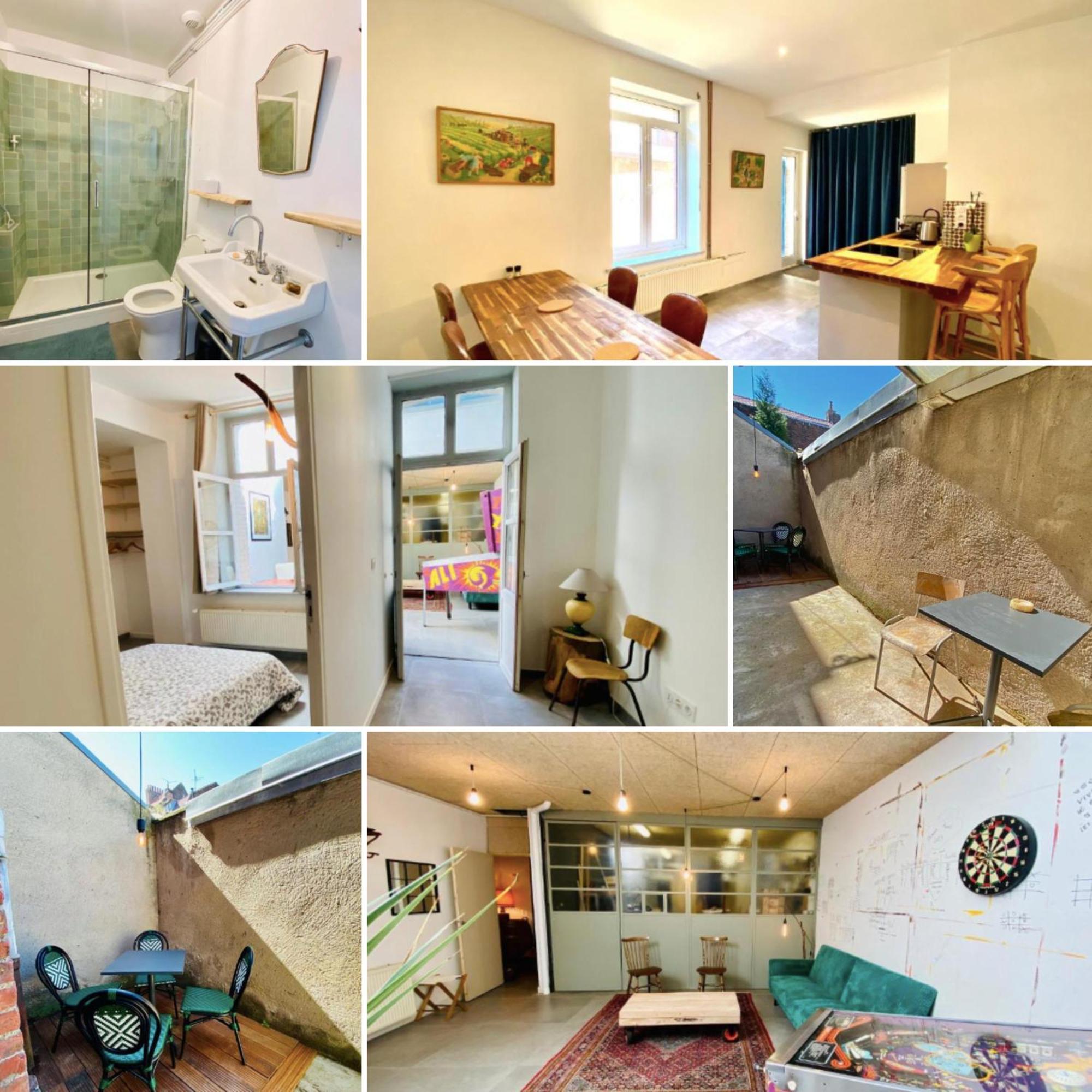 Oasis Urbaine - Spacieux Et Calme Avec Patio Lille Ngoại thất bức ảnh